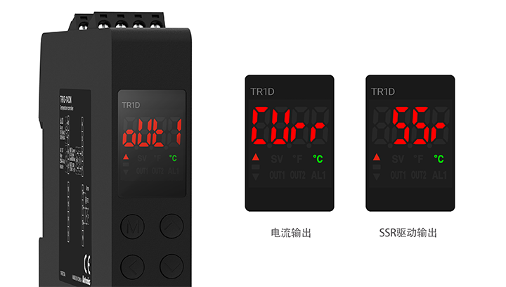 TR1D 系列 超薄PID温度控制器 (1段显示)