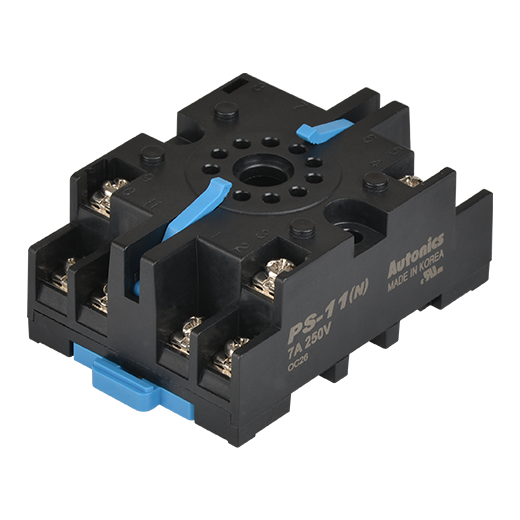 海南PS 系列 8针/11针控制器插座（DIN导轨/面板）