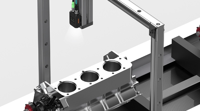 武穴汽车零部件制造-用于测量生产线中发动机缸体的直径