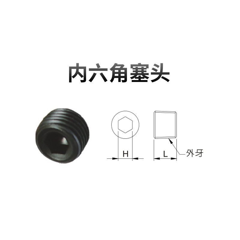 内六角塞头