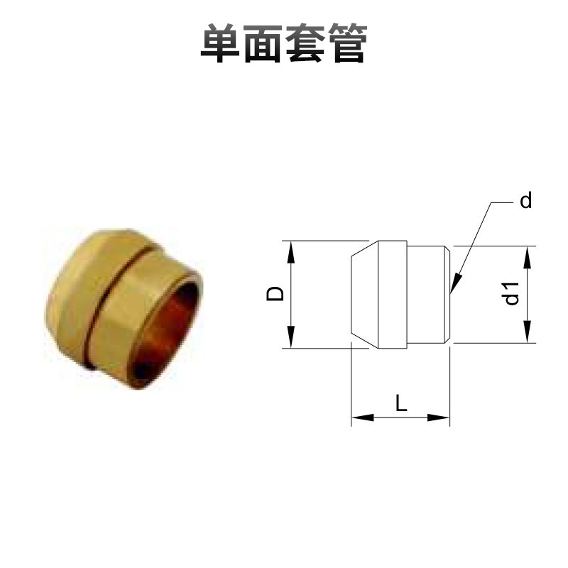 单面套管