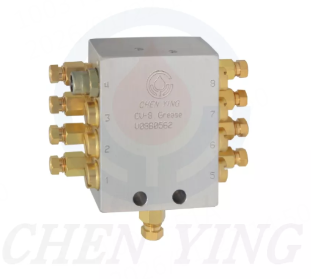 贞丰CV型单一循环(递进式)分配器 搭配抵抗式注油机